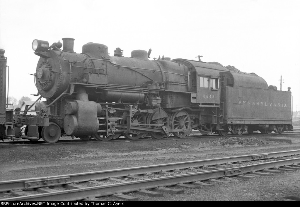 PRR 8248, H-10S, 1956